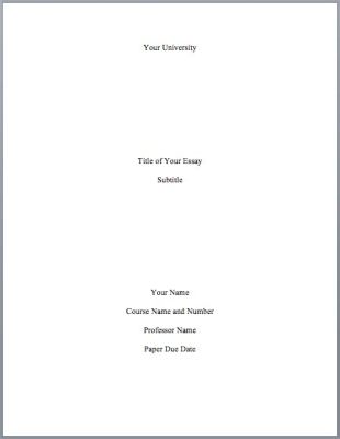 how to create a cover page for an essay and make sure your essay stands out from the crowd